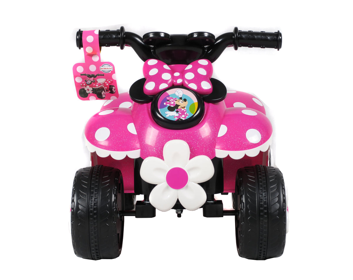 Best Ride On Cars Minnie Mouse QUAD 6V battery operated QuadPink On