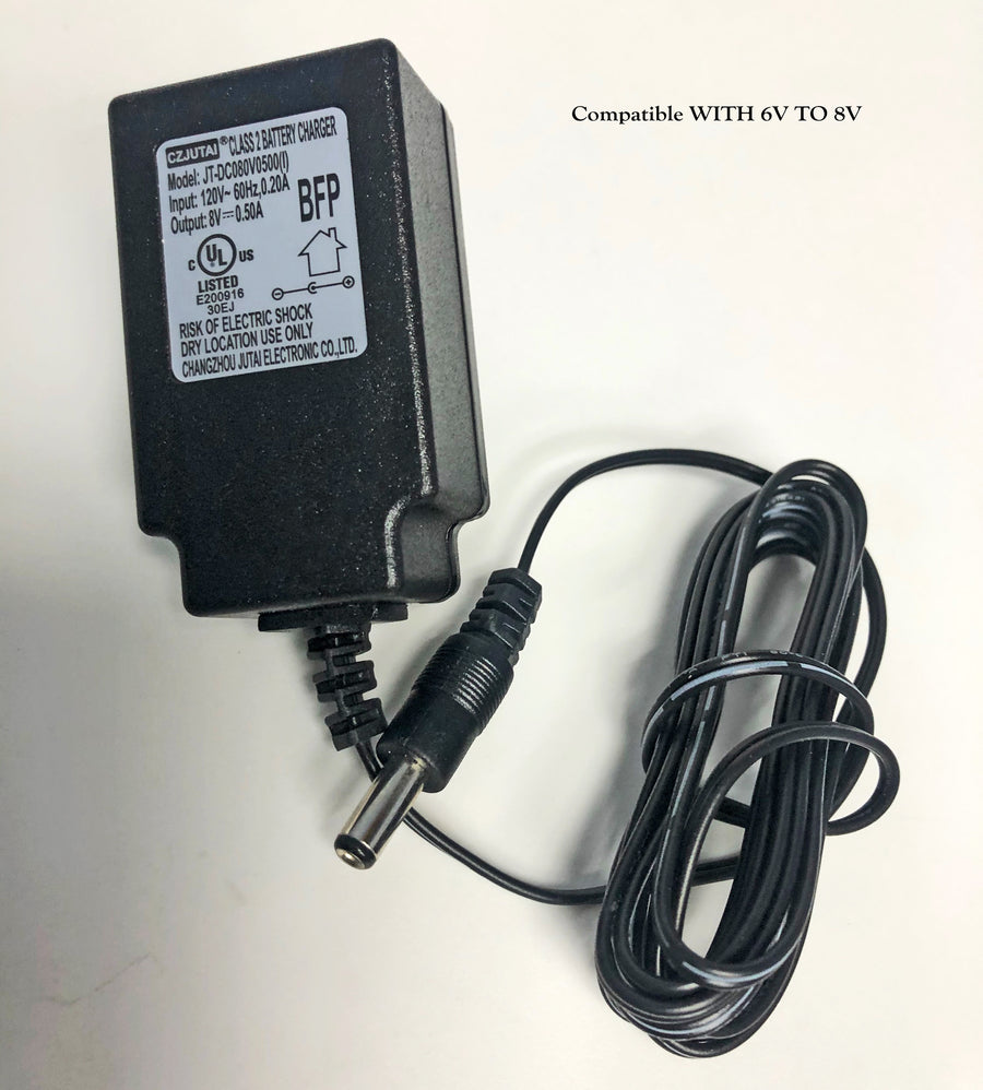 6V/8V Ride-On Car Charger