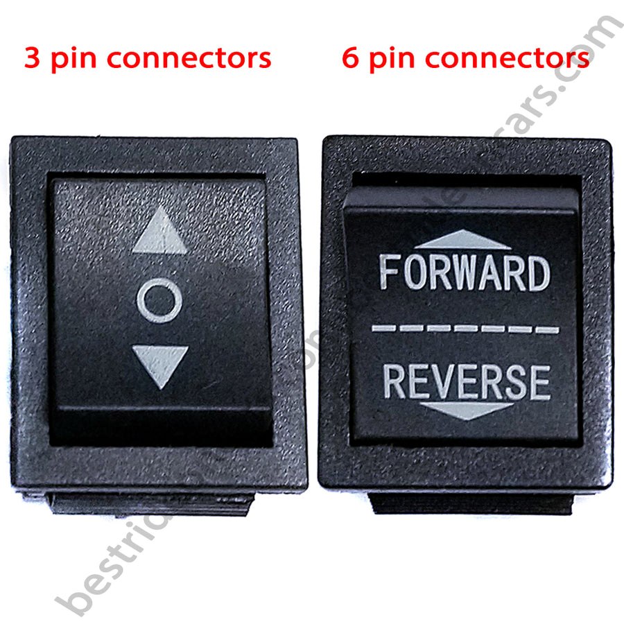 Forward/Reverse/Stop Replacement Switch Set for Kids Ride-On Cars